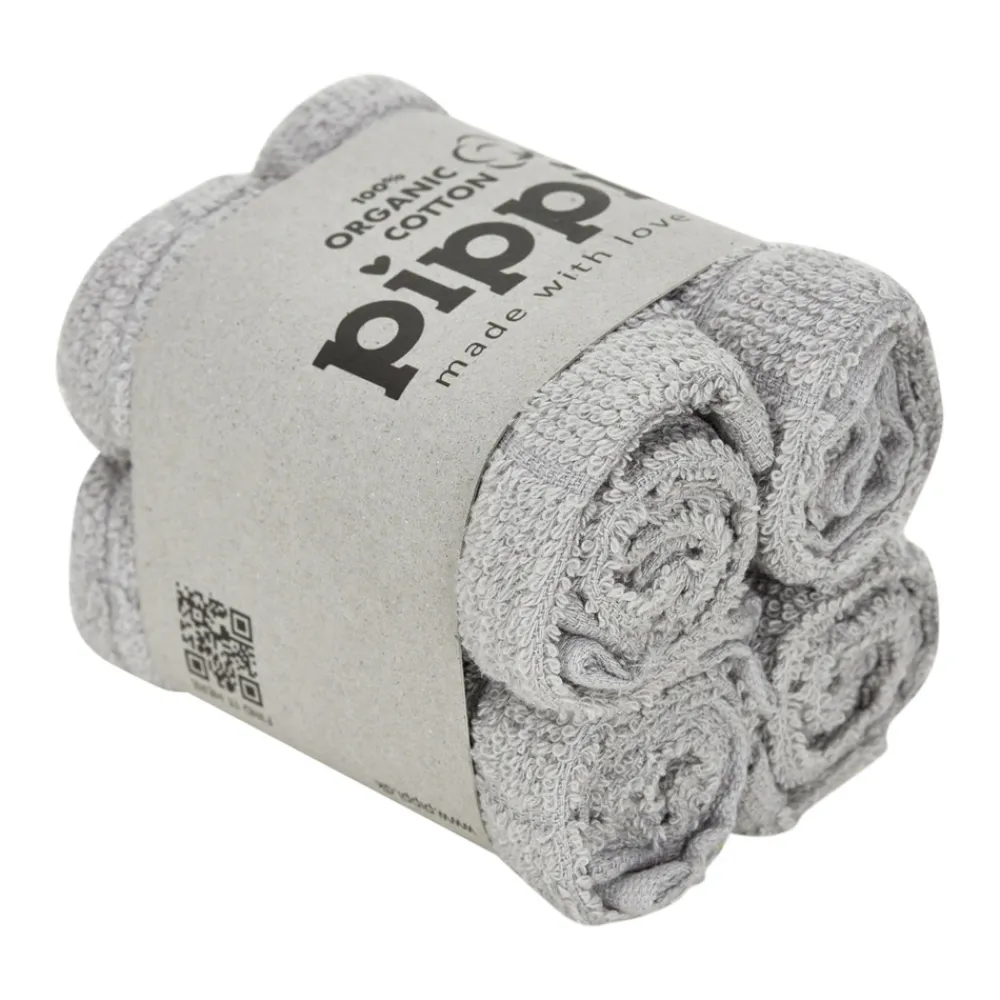 Pippi Økologiske Vaskeklude (4-Pak) - 190- Stofbleer & Klude|Tilbehør Til Bad & Pleje