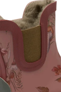 Mikk-Line Kort vinter Gummistøvle - AOP - Burlwood- Korte Termostøvler