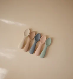 MUSHIE Korte Babyskeer 2-Pak - Tradewinds/Shifting Sand- Service|Bestik