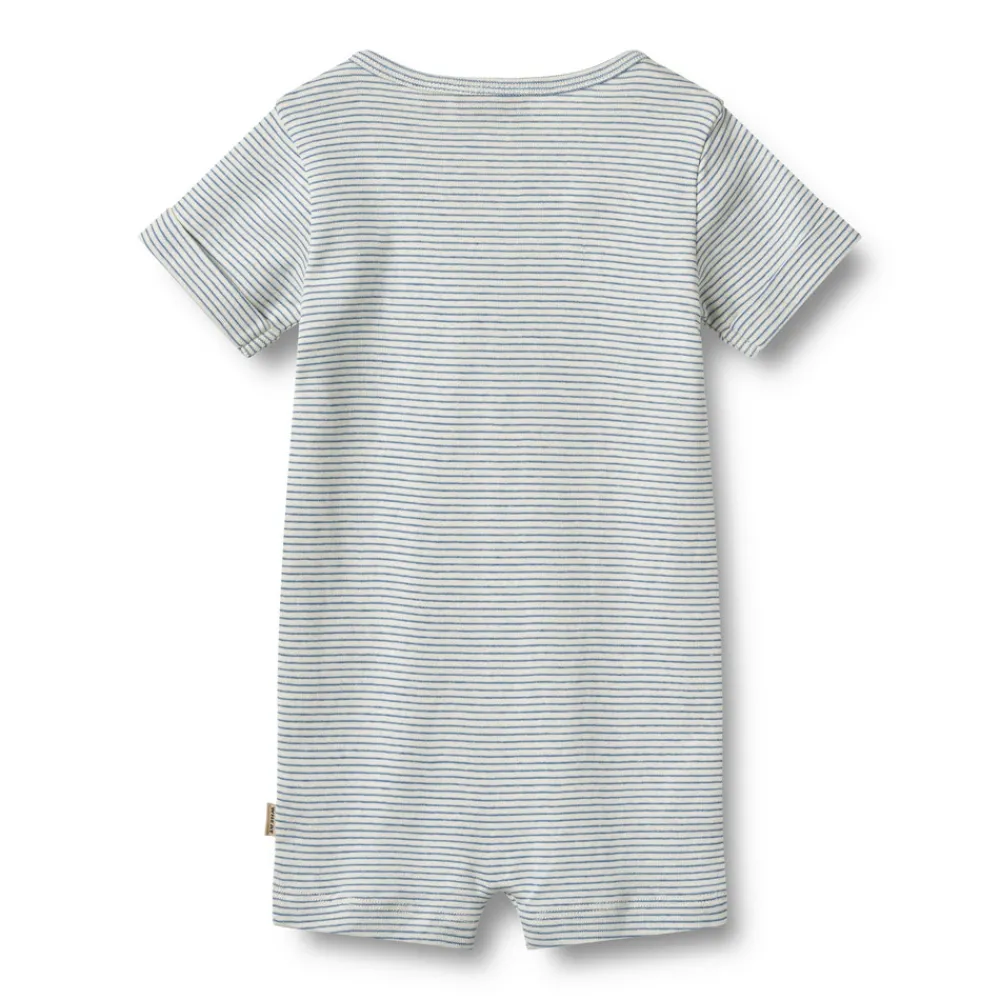 Wheat Kortærmet Jumpsuit Alfred - 1048- Heldragter U. Fod