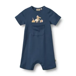 Wheat Kortærmet Sparkedragt Per - 1042- Heldragter U. Fod