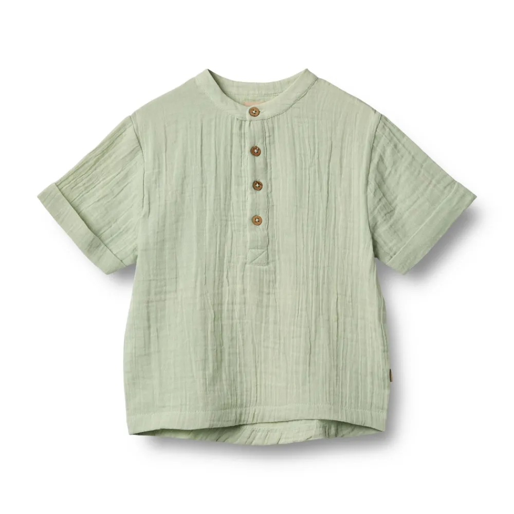 Wheat Kortærmet T-shirt Svend - 9440- T-Shirts & Toppe|Skjorter