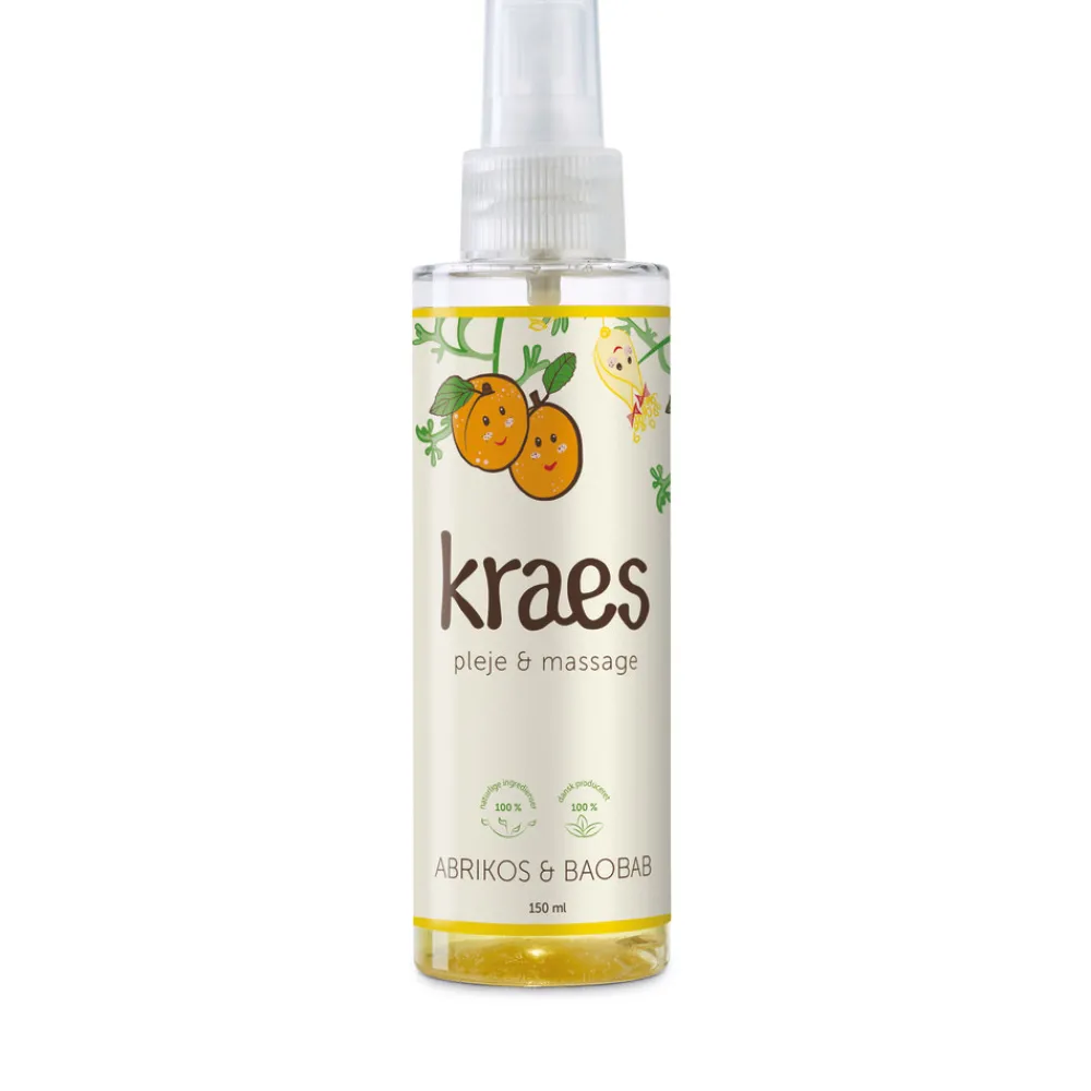 KRAES Pleje & massage olie- Hudpleje Og Shampoo