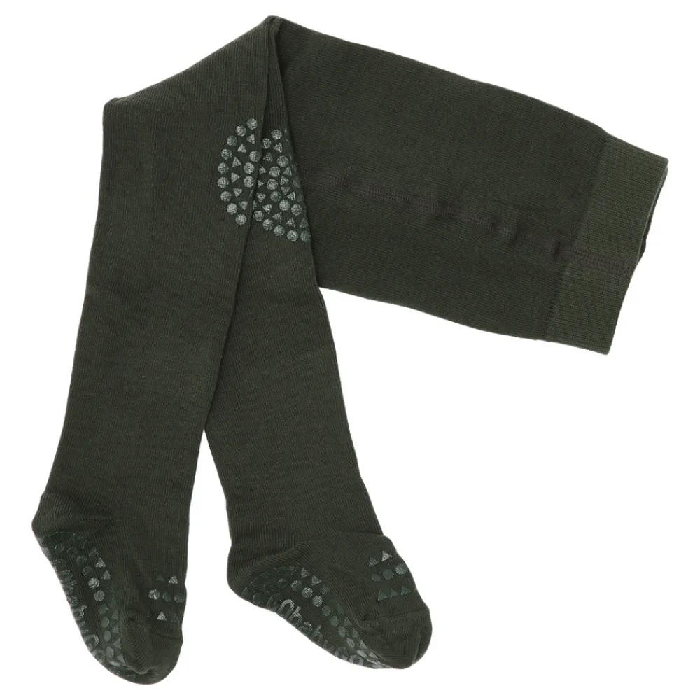 GOBABYGO Kravle Strømpebukser - FORESTGREE- Strømpebukser