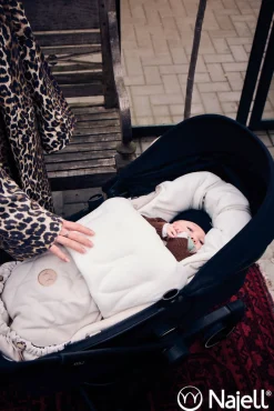 Najell Kørepose - oat beige- Køreposer