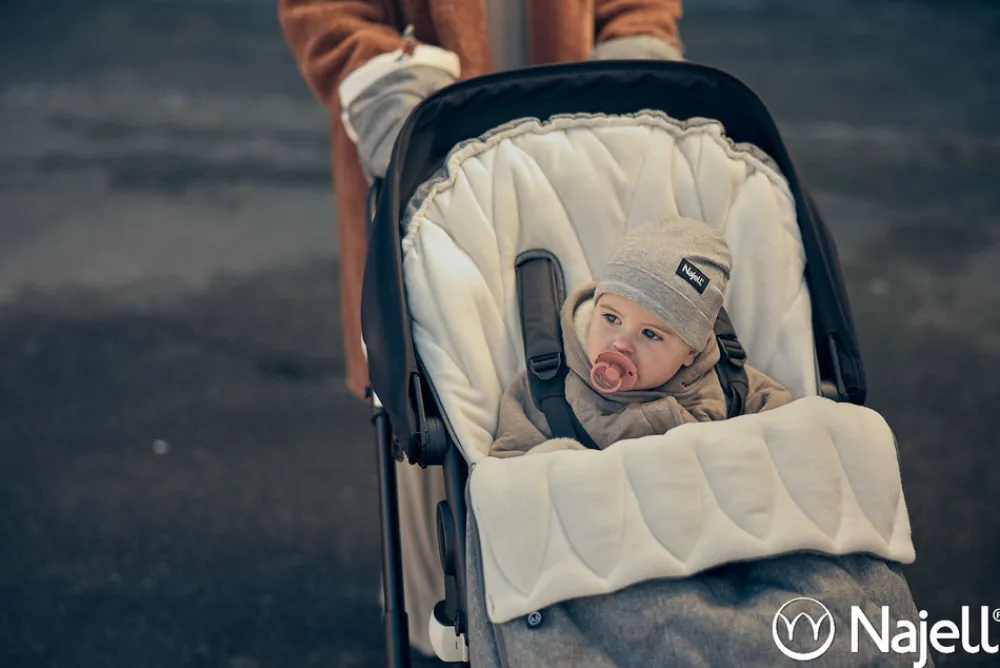 Najell Kørepose - stormy grey- Køreposer