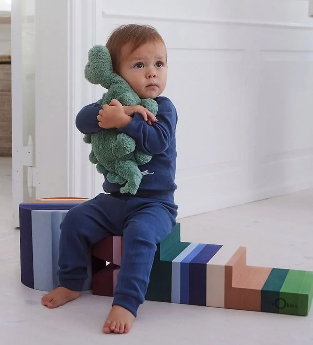 bObles Krokodille M20 green tail - mountain- Tumlemøbler