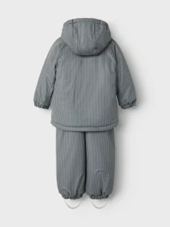 Lil' Atelier Ladry10 Regnsæt - Ultimate Grey- Regntøj