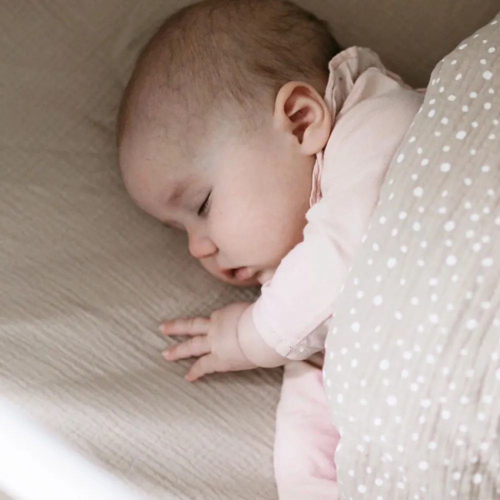 TISU Lagen 60x120 cm. - sand-Børn Lagner & Vådliggerlagner