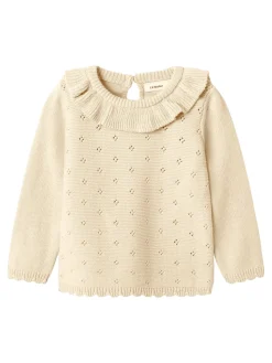 Lil' Atelier Laguna Strik Bluse - Turtledove- Cardigans, Veste & Trøjer