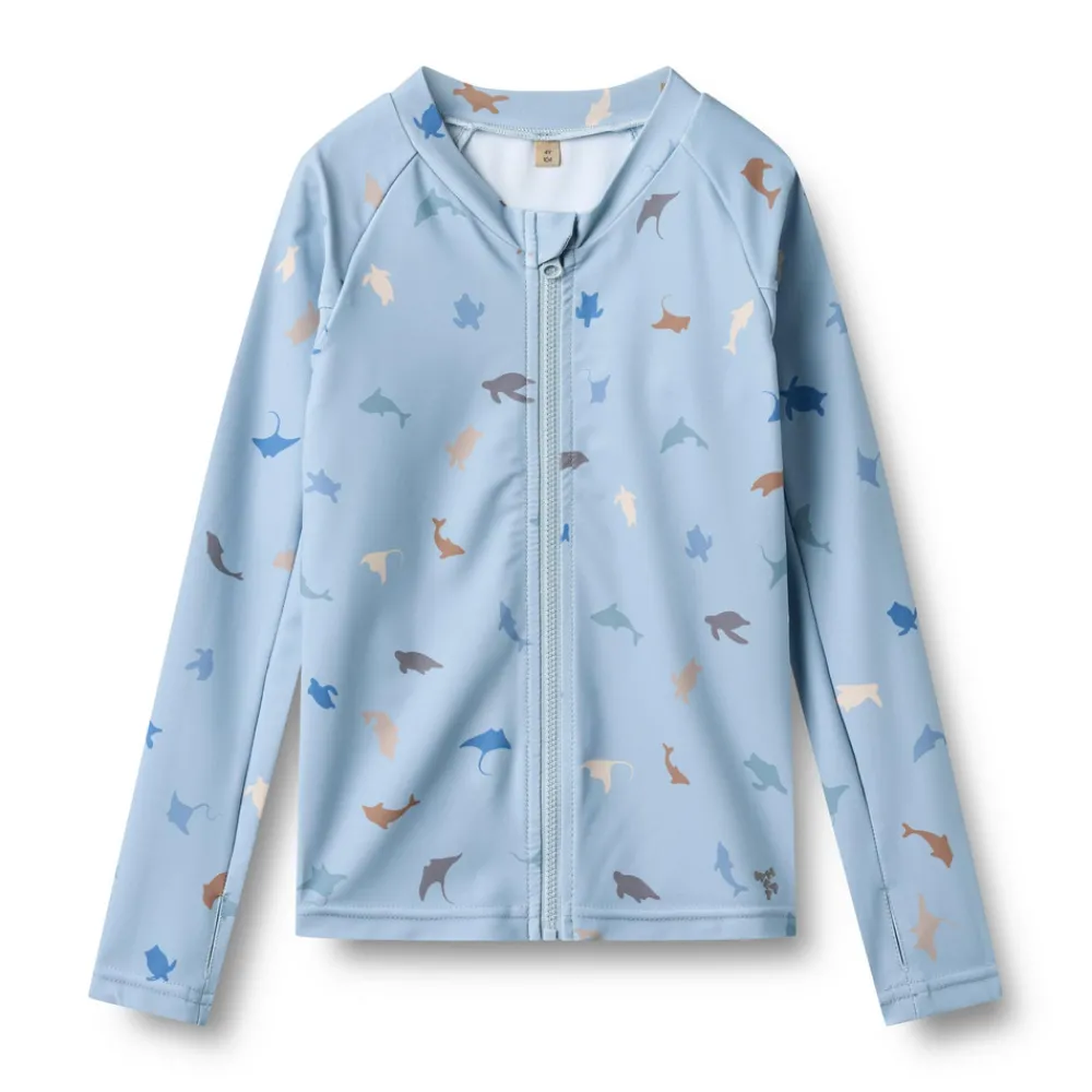 Wheat Langærmet Bade T-shirt Ada - 1235- Badeshorts & Bluser