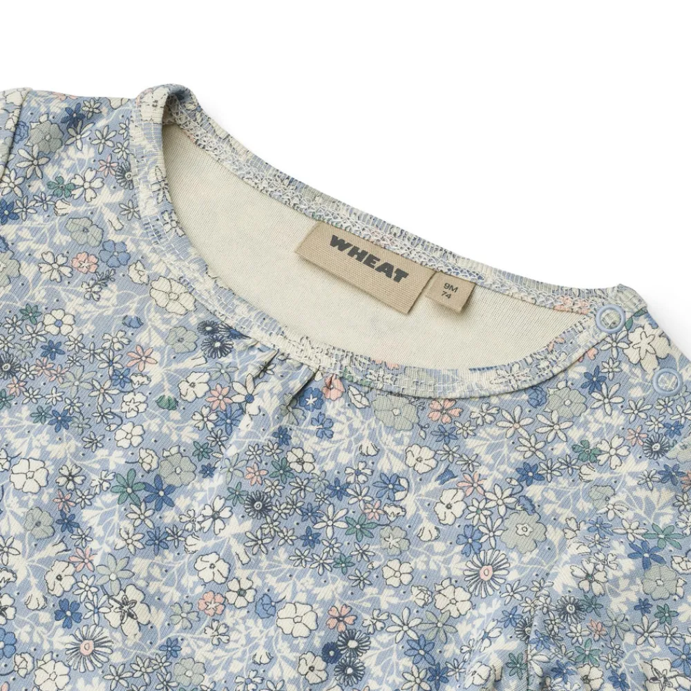 Wheat Langærmet Body Elmine - 9418- Bodystocking Langærmet