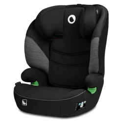Lionelo Lars i-size - black grey- Autostole 100-150 Cm (4-12 År)