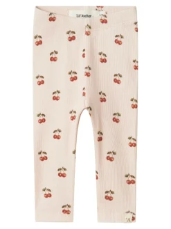 Lil' Atelier Lavo elf slim legging - SILVER PEO- Leggings