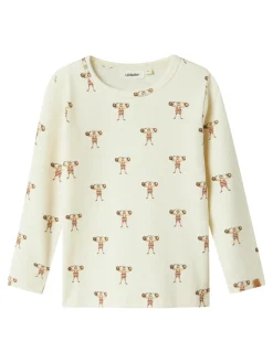 Lil' Atelier Lavo Enk Bluse - Turtledove- Bluser