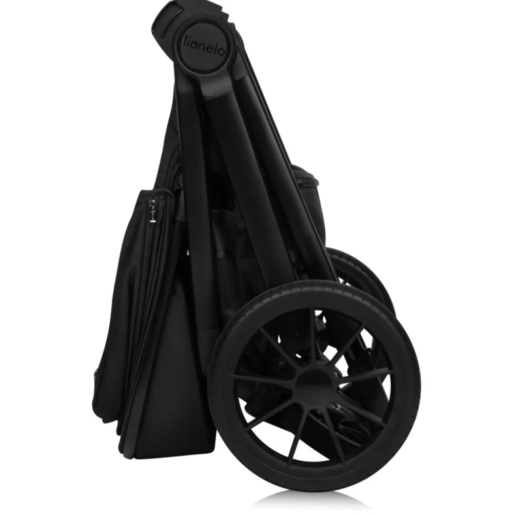 Lionelo Layla 3i1 - black onyx- Kombivogne Med Flade Sæder|Vognpakker