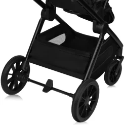 Lionelo Layla 3i1 - black onyx- Kombivogne Med Flade Sæder|Vognpakker