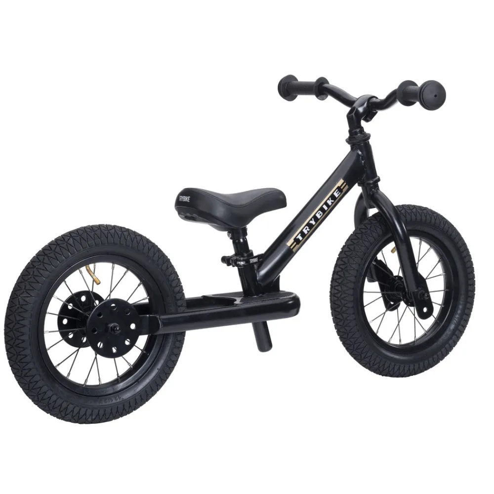 Trybike Løbecykel, 2 hjulet, Sort- Løbecykler & Cykler