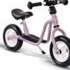 PUKY Løbecykel - LR M perlemorspink - med støttefod- Løbecykler & Cykler
