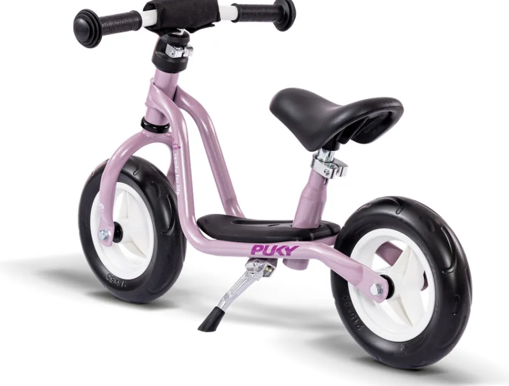 PUKY Løbecykel - LR M perlemorspink - med støttefod- Løbecykler & Cykler