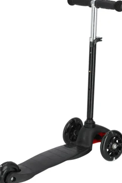 REZO Løbehjul med lys sort- Løbehjul & Rulleskøjter