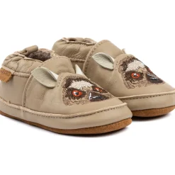 Mikk-Line Læder Slipper - 3D - DOESKIN- Hjemmesko