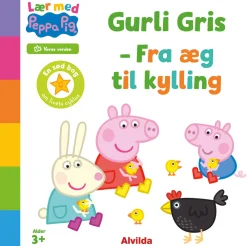 Alvilda Leg og lær med Gurli Gris - Fra æg til kylling-Børn Børnebøger