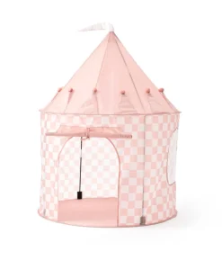 KIDSCONCEP Legetelt,Abrikos med tern,100x130 cm- Legetelte & Tipier