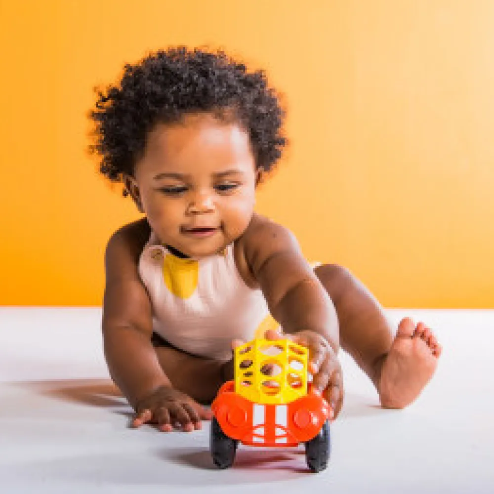 Bright Starts Legetøjsbil, Rattle & Roll Buggie, rød- Legetøjsbiler