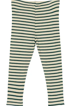 PETIT PIAO Leggings - Dark Sea/Off White- Leggings
