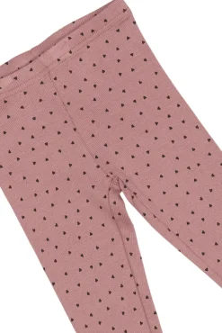 PETIT PIAO Leggings - Nostalgic Rose/Coffee Bean- Leggings