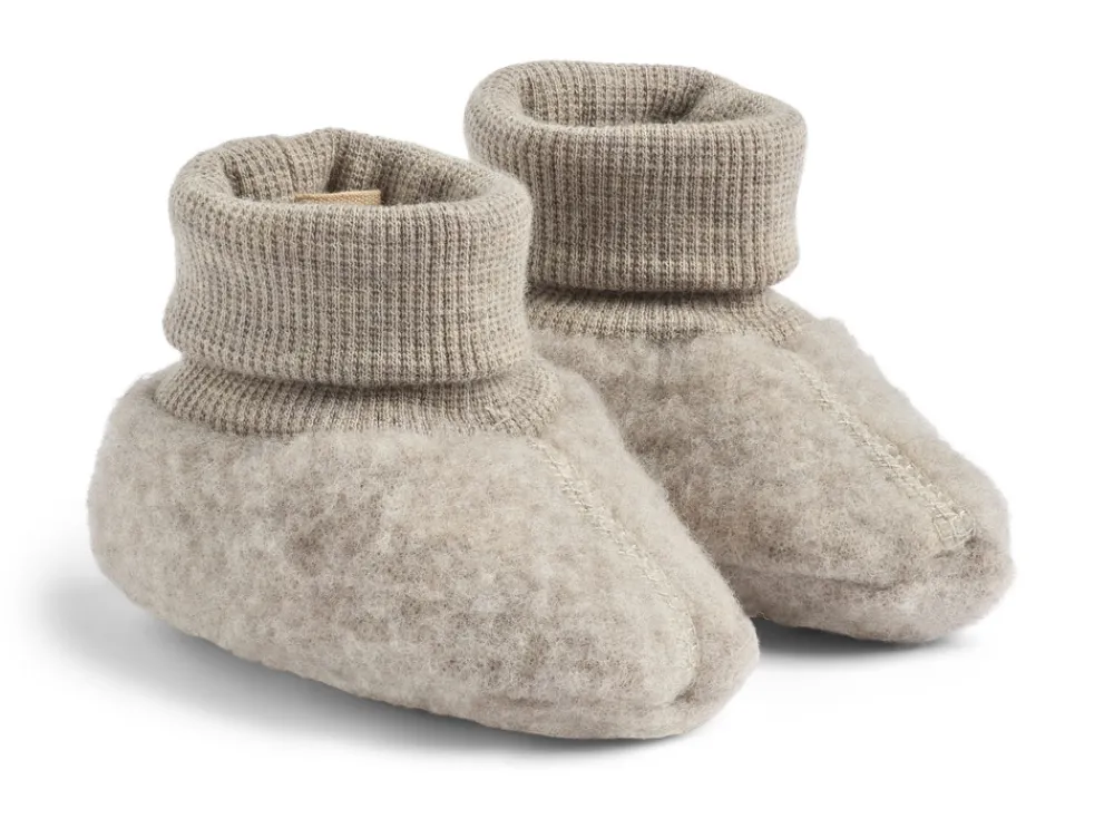 Wheat Lei Uld Fleece Futter - Khaki melange- Luffer & Vanter|Uldhuer, Uldvanter & Uldfutter