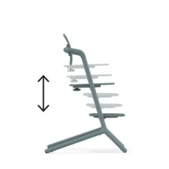 Cybex Lemo højstol - all white-Børn Højstole Uden Tilbehør