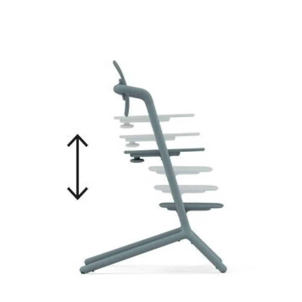 Cybex Lemo højstol - sand white-Børn Højstole Uden Tilbehør