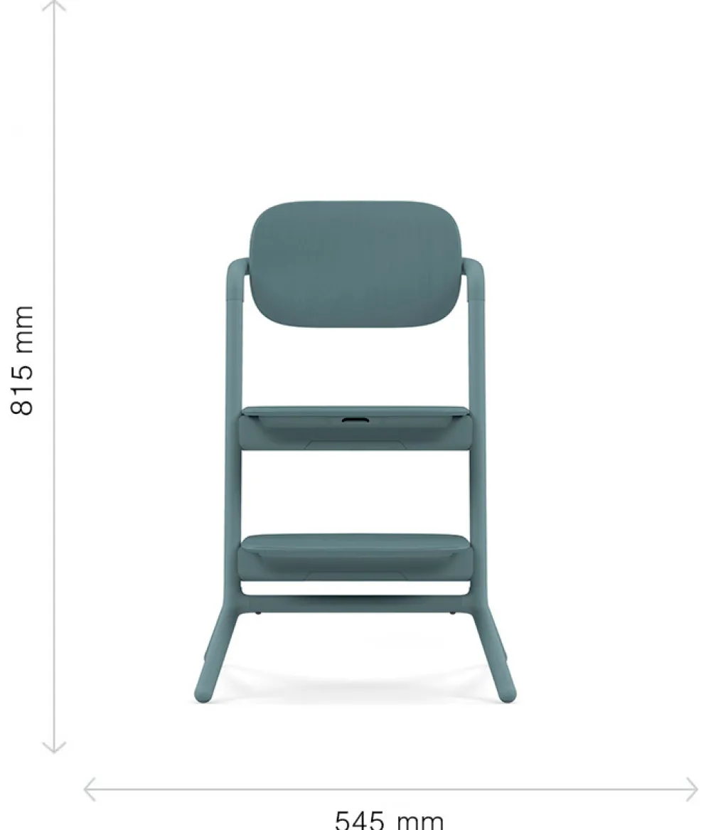 Cybex Lemo højstol - stone blue-Børn Højstole Uden Tilbehør