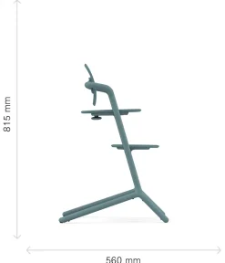 Cybex Lemo højstol - stunning black-Børn Højstole Uden Tilbehør