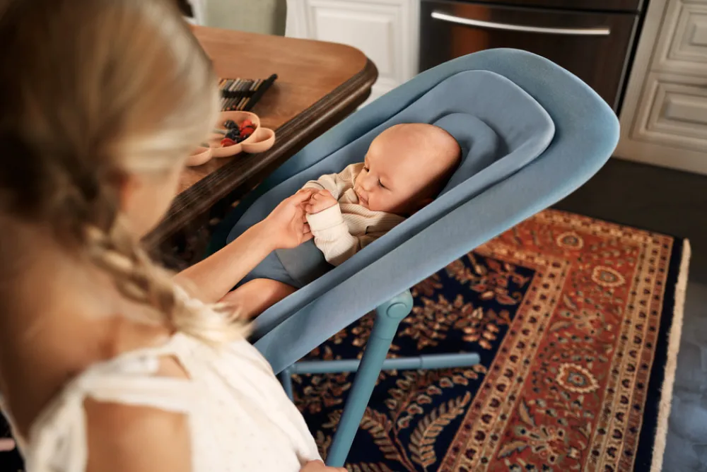 Cybex Lemo højstol 4in1 sæt - sand white-Børn Højstole Med Tilbehør