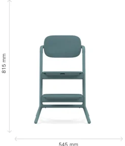 Cybex Lemo højstol 3in1 sæt - stone blue-Børn Højstole Med Tilbehør