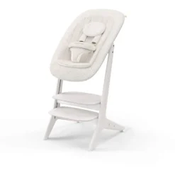 Cybex Lemo Platinum højstol 4in1 sæt, hvid-Børn Højstole Med Tilbehør