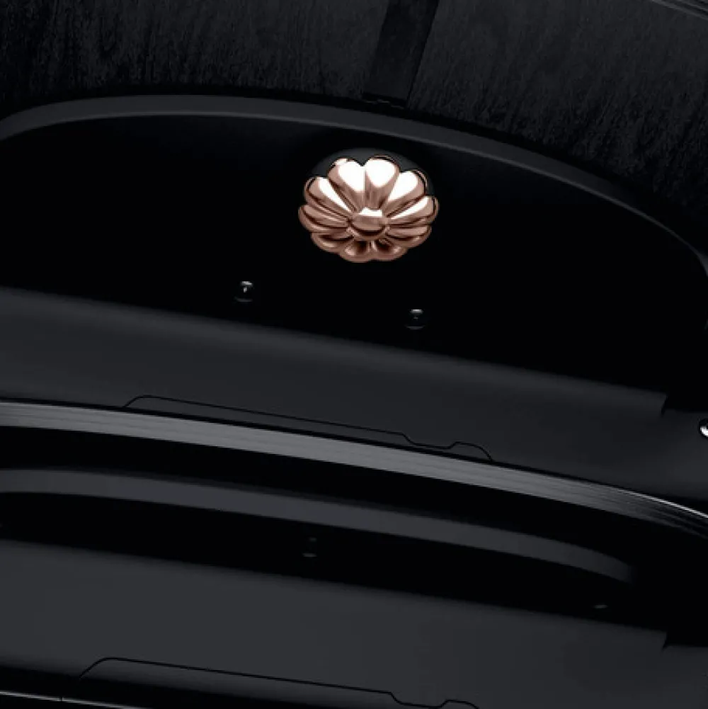 Cybex Lemo Platinum højstol, sort/rose gold-Børn Højstole Uden Tilbehør