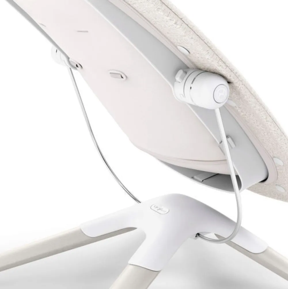 Cybex Lemo Platinum skråstol, hvid-Børn Skråstole