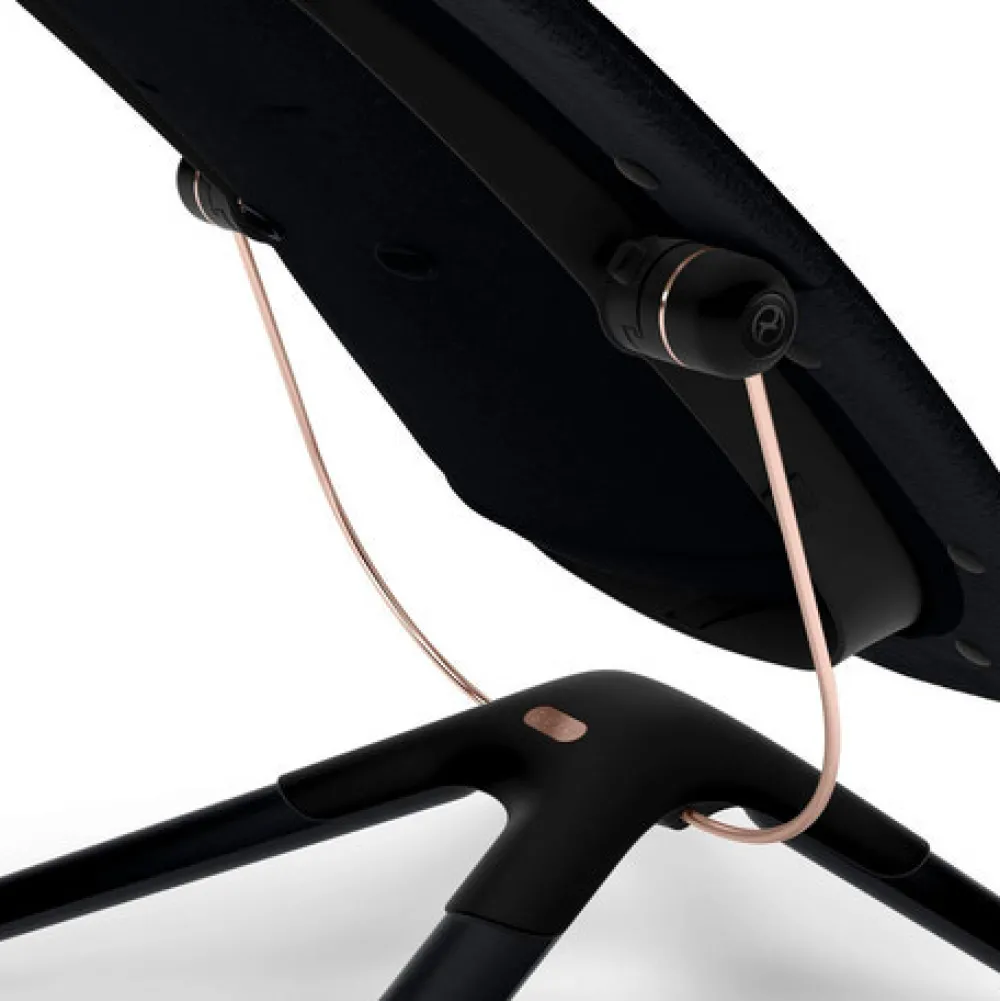 Cybex Lemo Platinum skråstol, sort-Børn Skråstole