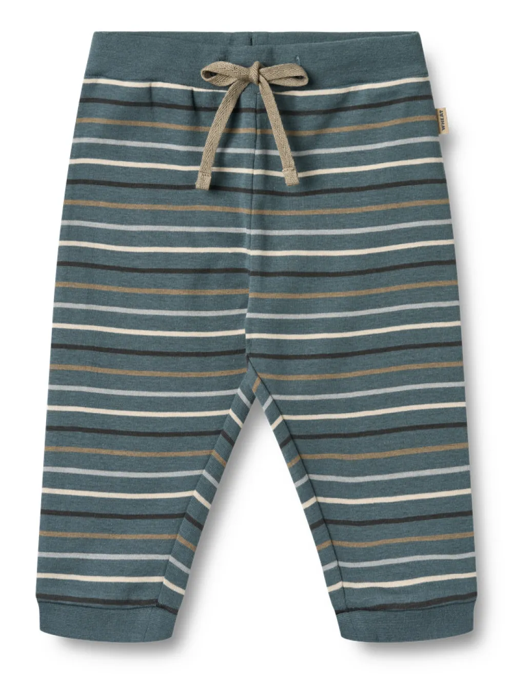Wheat Leo Jersey Bukser - Blue multi stripe- Bukser
