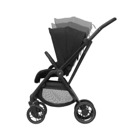 Maxi-Cosi Leona 2 - Twillic Black- Klapvogne Med Flade Sæder