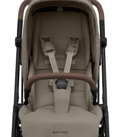 Maxi-Cosi Leona 2 - Twillic Truffle- Klapvogne Med Flade Sæder