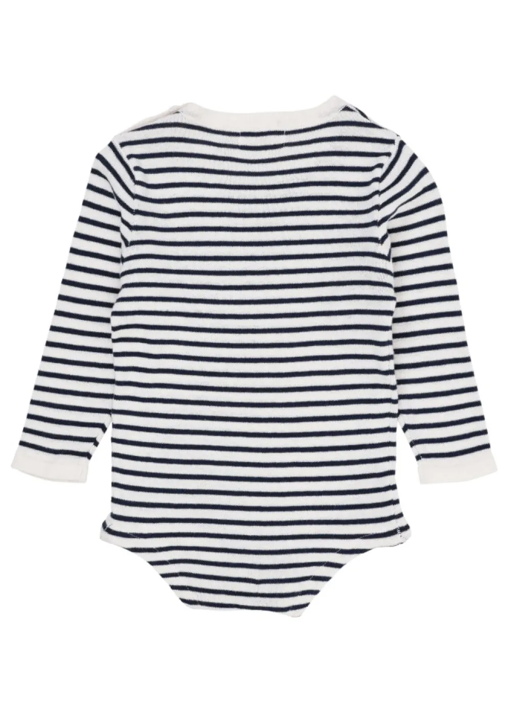 Copenhagen Colors Let strikket bodystocking m. striber - NAVY- Bodystocking Langærmet