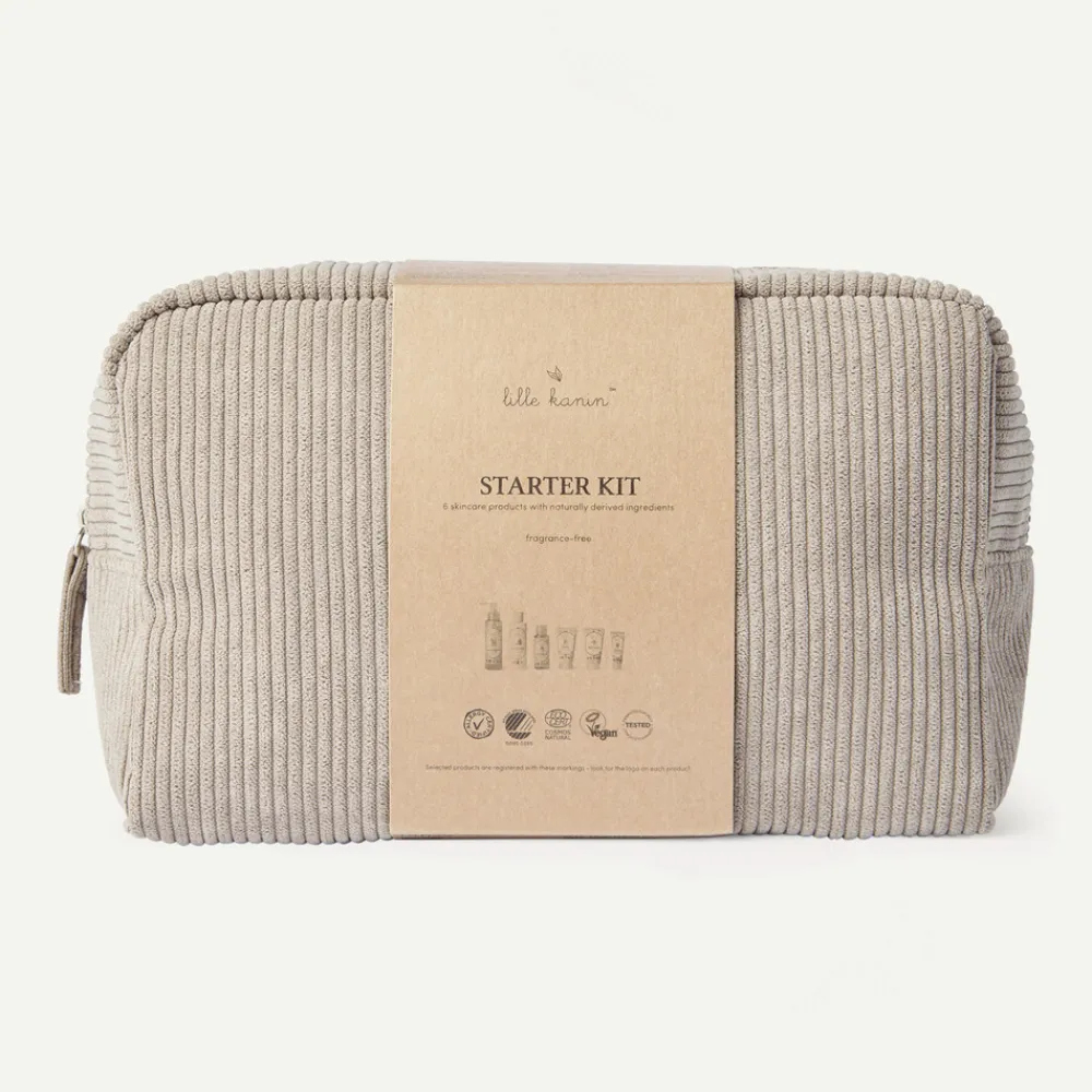 Lille Kanin Starterkit- Plejeartikler Til Baby
