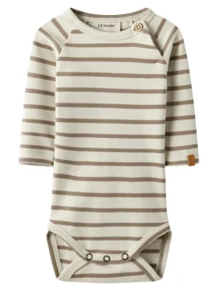 Lil' Atelier Limia Langærmet Body - Turtledove- Bukser