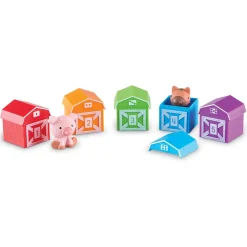 LEARNING Lær om tal og farver - bondegårdsdyr- Aktivitetslegetøj