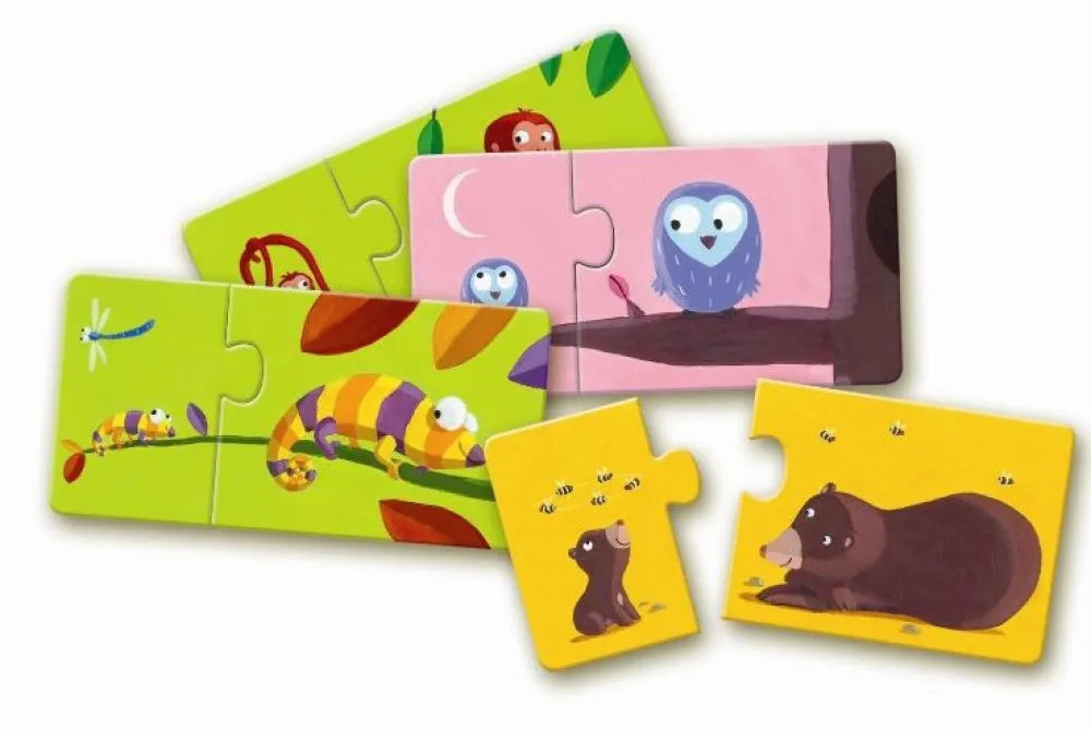 Djeco Lærespil, mor og barn.- Puslespil